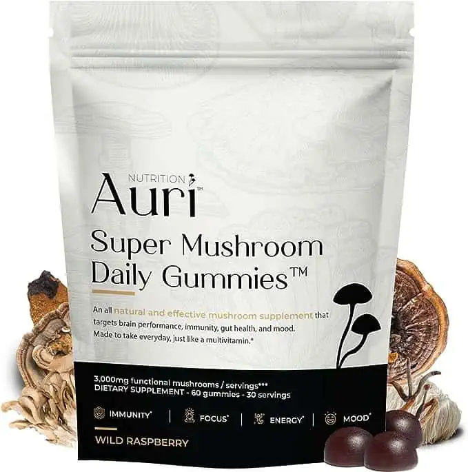 Auri Super Mushroom Daily Gummies