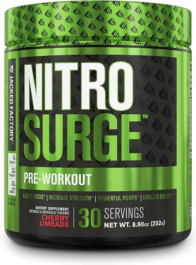 NITROSURGE Pre Workout Supplement