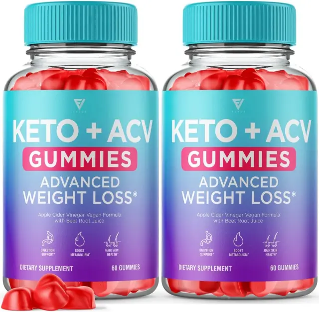 ACV Keto Gummies Fat Apple Cider Vinegar Diet Supplement