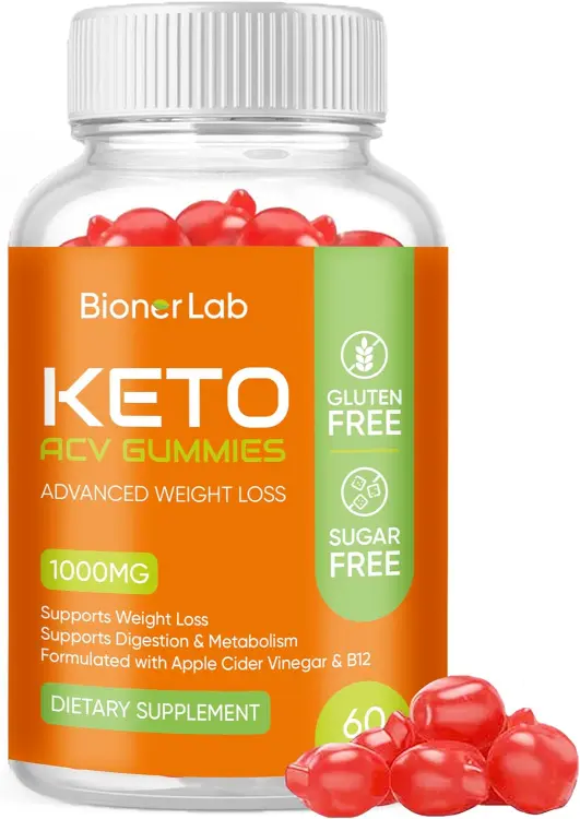 Keto ACV Gummy for Advanced Weight Loss - Supports Digestion and Metabolism 
