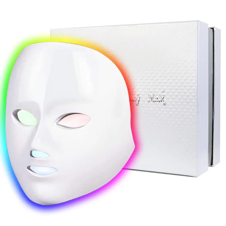 LOUDYKACA Led Face Mask Light Therapy